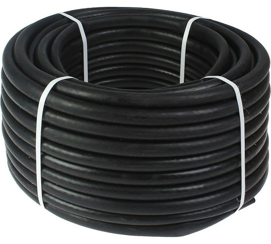 Изображение товара Поливочный шланг РемоКолор Волжский резиновый, армированный, 3,1 мм, D 20 мм, 25 м 66-3-220