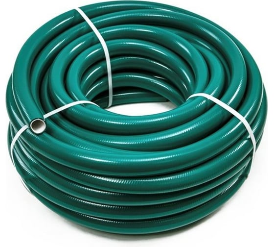 Изображение товара Армированный поливочный шланг РемоКолор Поток 100 ПВХ, мягкий, 5-тислойный, голубой, 3 мм, 3/4", 25 м 66-3-925