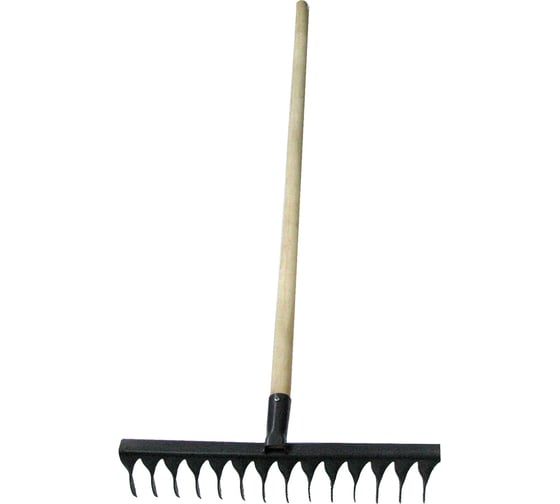 Изображение товара Витые грабли РемоКолор 14 зубов, лист 2,0 с чер 1200 мм 1 сорт 66-1-000