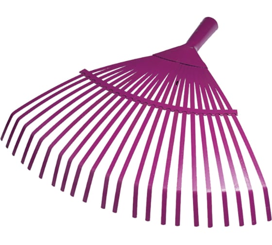 Изображение товара Веерные грабли РемоКолор, пластинчатые, металлическая основа, 20-ти зубые 66-1-102