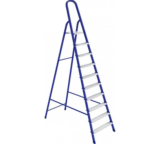 Изображение товара Стальная стремянка РемоКолор, 10 ступеней 63-0-110