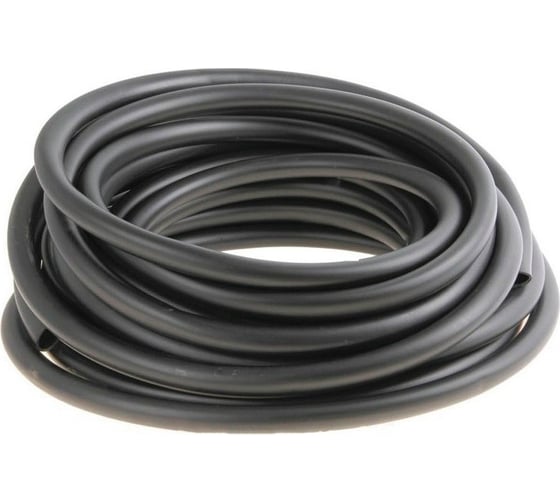 Изображение товара Поливочный шланг РемоКолор Трудовик резиновый, однослойный, морозостойкий, 2.4 мм, 3/4", 18 м 66-3-018