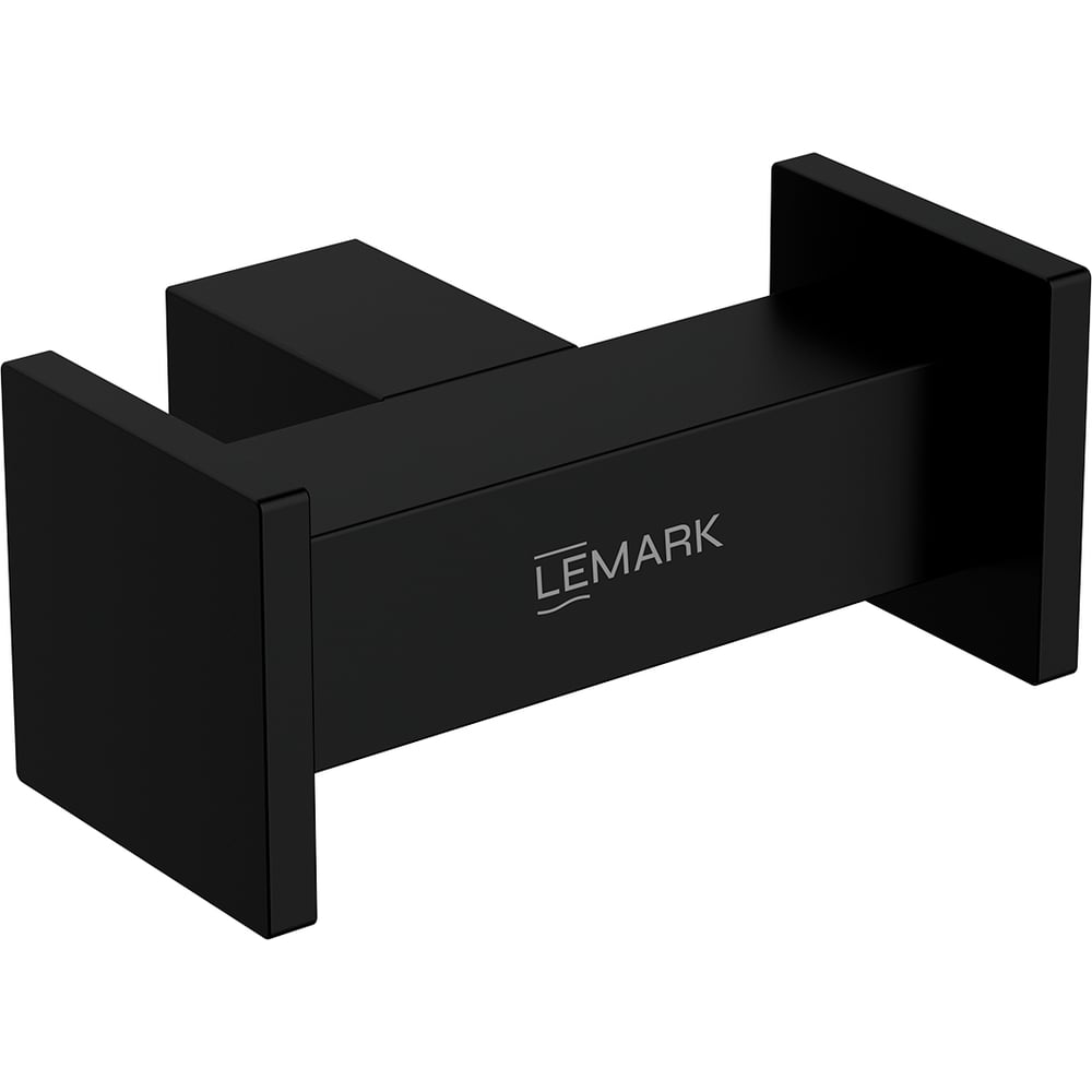 Крючок LEMARK Валдай для полотенец, чёрный, LMA-8111S1-BL