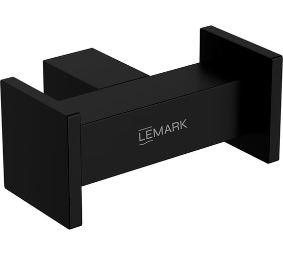 Изображение товара Крючок LEMARK Валдай для полотенец, чёрный, LMA-8111S1-BL