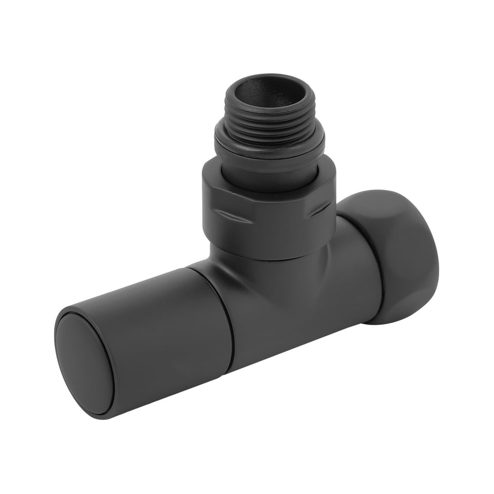 Изображение товара Угловой кран для полотенцесушителя ViEiR 1/2"М-3/4"F черный Изображение товара Угловой кран для полотенцесушителя ViEiR 1/2"М-3/4"F черный