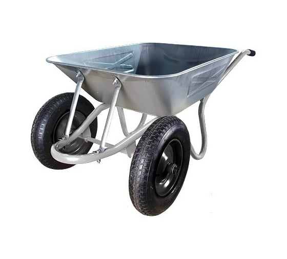 Изображение товара Строительная тачка Yard двухколесная, грузоподъемность 280 кг, объем 110 л 66-9-280