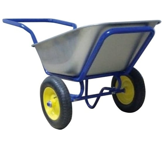 Изображение товара Строительная тачка Yard двухколесная, грузоподъемность 260 кг, объем 110 л 66-9-216