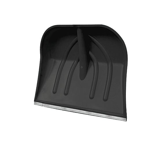 Изображение товара Снегоуборочная пластиковая лопата РемоКолор с планкой, без черенка, 500x382мм 69-0-445