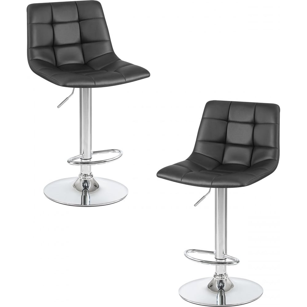 Стул барный DOBRIN набор 2 шт TAILOR (чёрный) LM-5017-N_CH-M_EL-black
