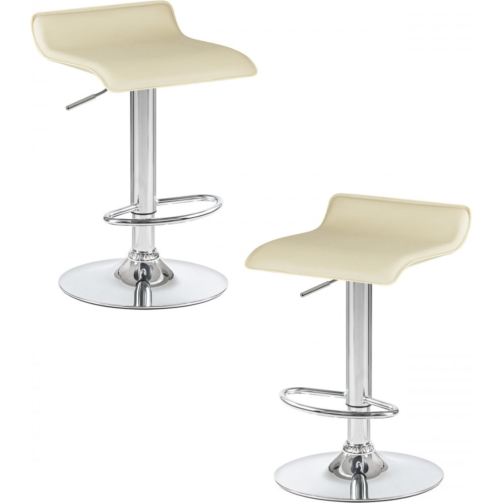 Стул барный DOBRIN набор 2 шт TOMMY (кремовый) LM-3013-N_CH-M_EL-cream