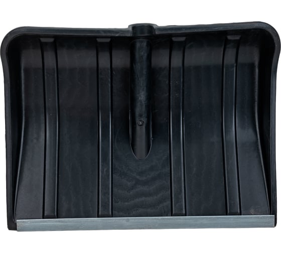 Изображение товара Снегоуборочная пластиковая лопата РемоКолор с планкой, без черенка, 490х370мм 69-0-451