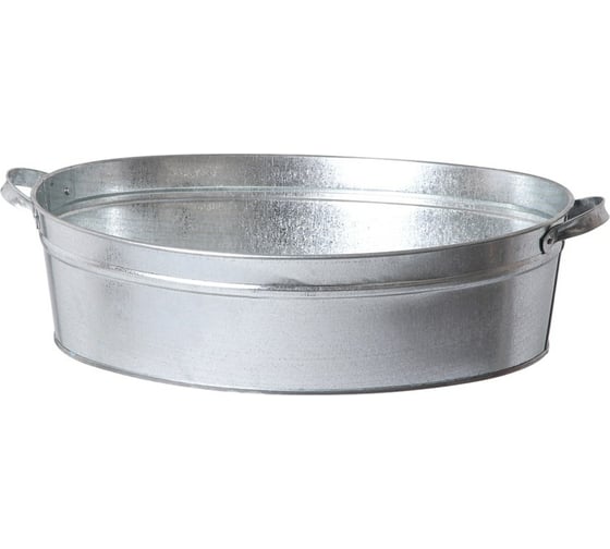 Изображение товара Овальный оцинкованный таз РемоКолор 23л 62-1-024