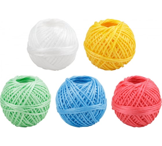 Изображение товара Полипропиленовый шпагат РемоКолор цветной, 1000текс, 50 м 51-6-050