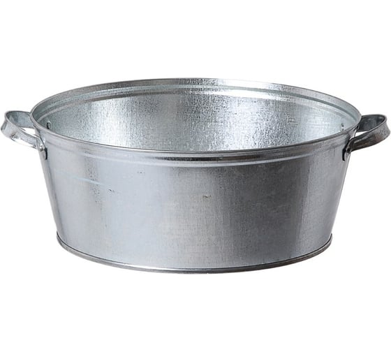 Изображение товара Круглый оцинкованный таз РемоКолор 13л 62-1-023