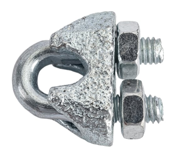 Изображение товара Канатный зажим КРЕП-КОМП DIN 741, М3, 10 шт. зк3мф