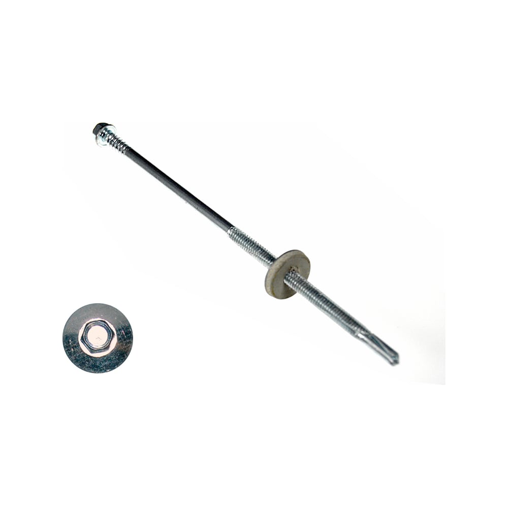 Изображение товара Саморез для сэндвич-панелей КРЕП-КОМП 6.3/5.5х75 упаковка 1000 шт.