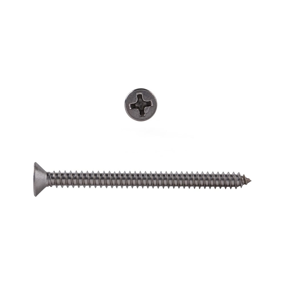 Изображение товара Потайной саморез КРЕП-КОМП из нержавеющей стали 3.5х19 мм, 1000 шт