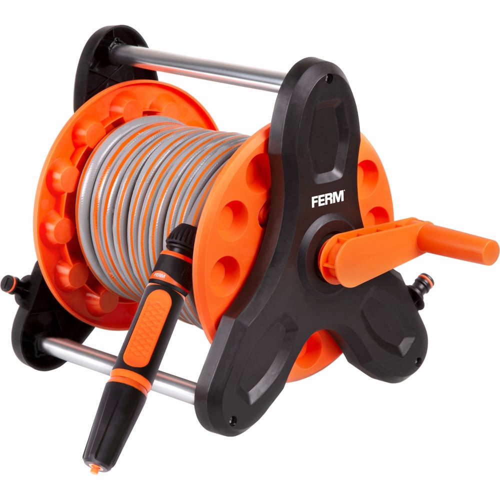 Изображение товара Катушка со шлангом FERM HRA1004 для удобного полива