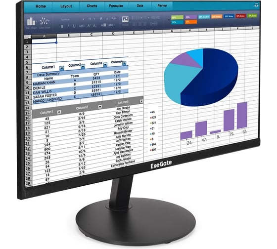 Изображение товара Монитор ExeGate с аудио 21.5 100 Гц SmartView EP2207TA IPS LED Grade A+, FHD, 1920x1080 100Hz, 16:9, 250cd/m2, 1000:1, 178/178, 5ms, Speakers, D-Sub, HDMI 300418
