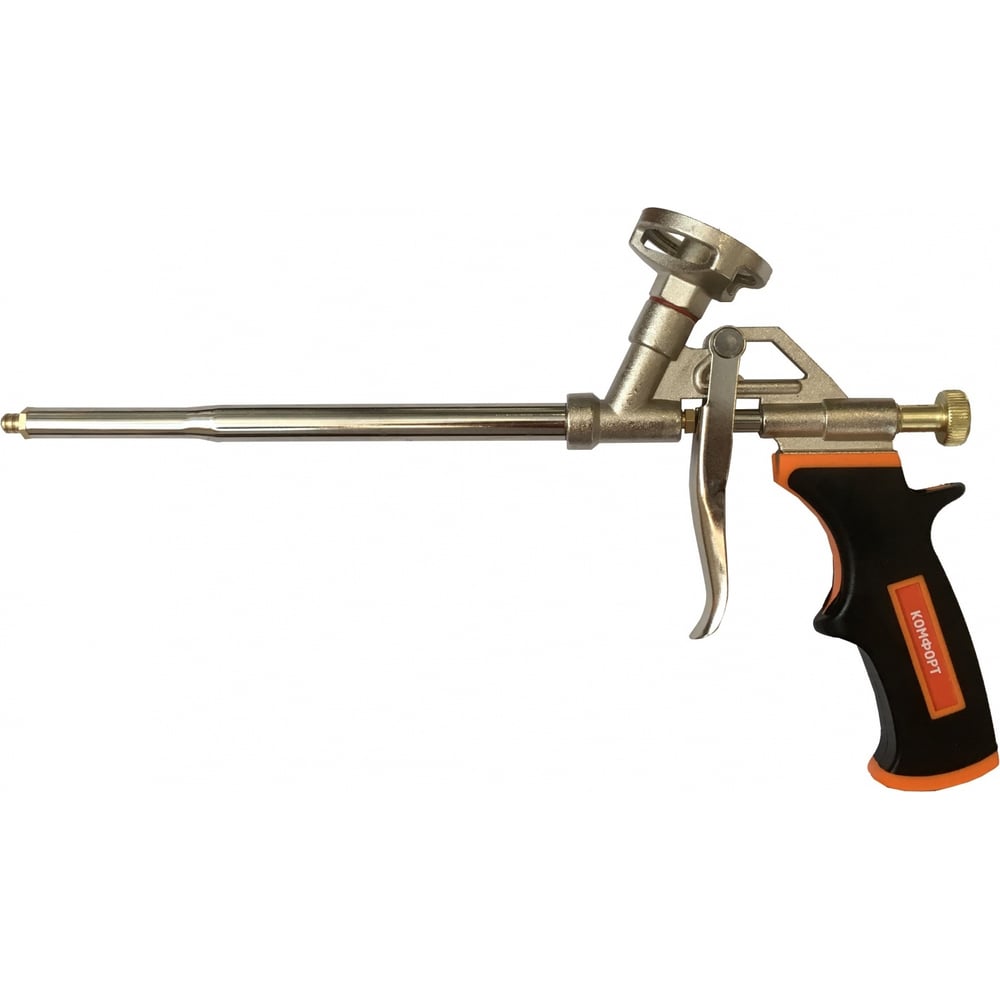 Пистолет для монтажной пены Bohrer гладкая металлическая ложка шумовка для снятия пены urm