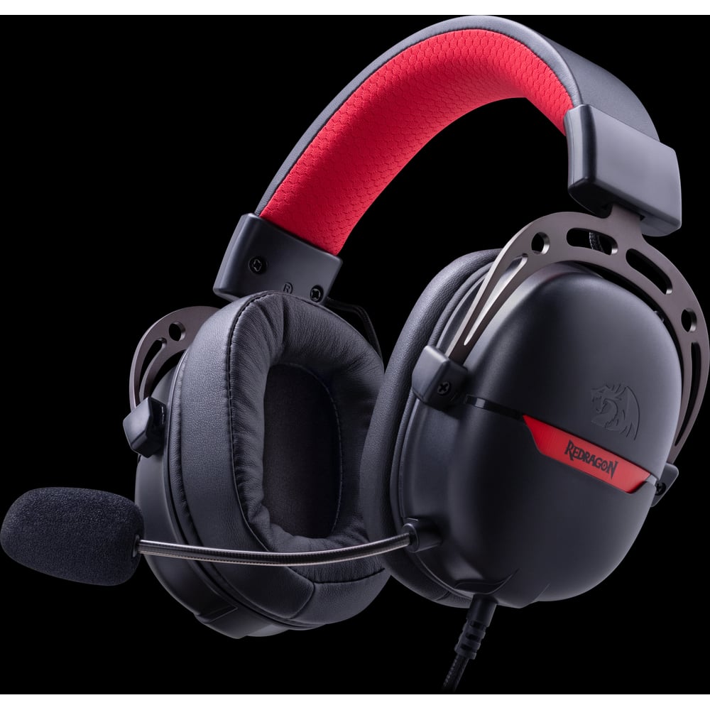Изображение товара Игровая гарнитура Redragon Aurora 7.1 звук, USB, черные 72039