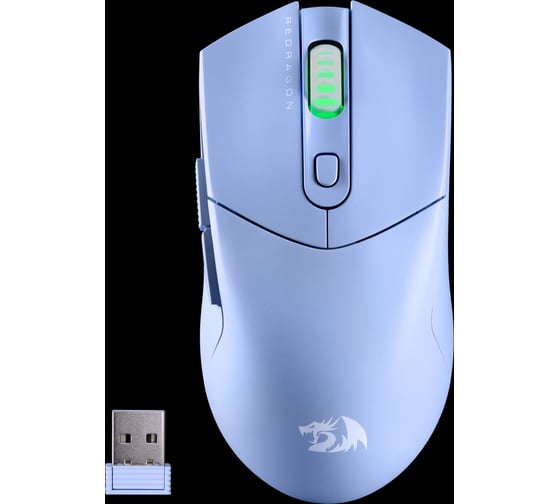 Изображение товара Беспроводная игровая мышь Redragon St4r Pro синяя, 6 кнопок, BT+2.4G, 26000dpi, легк 72267