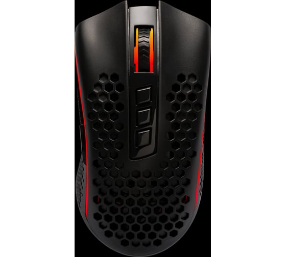 Изображение товара Беспроводная игровая мышь Redragon Storm Pro черная, RGB, 8 кнопок, 2.4G, 16000dpi 78127