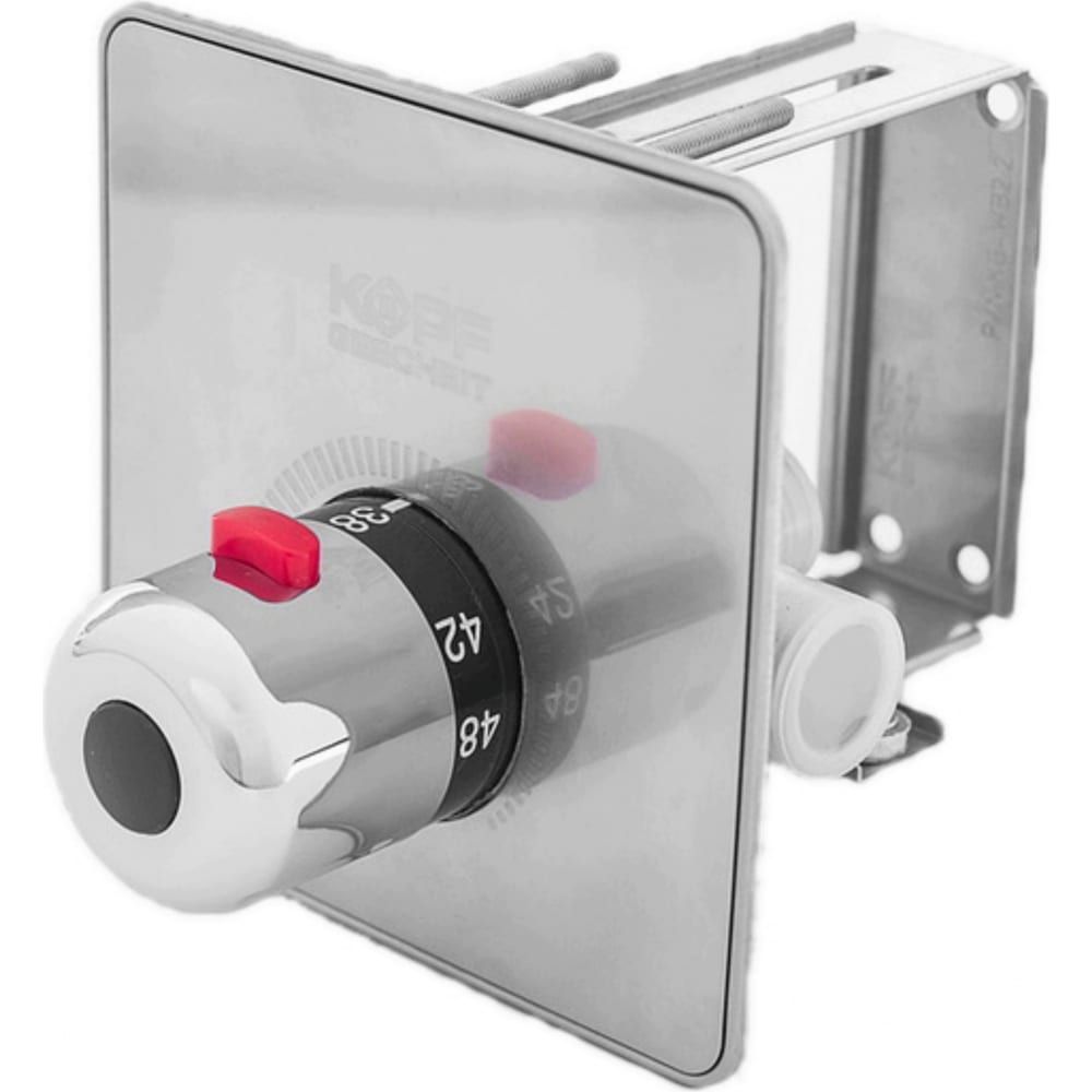 Комплект термостатического смесителя для монтажа в стену Kopfgescheit комплект присоединительный пульсар 1 2 dn15 55 мм