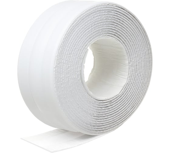 Изображение товара Самоклеящаяся лента-бордюр UNIBOB фигурная, 38 мм х 3,35 м, белая 211791