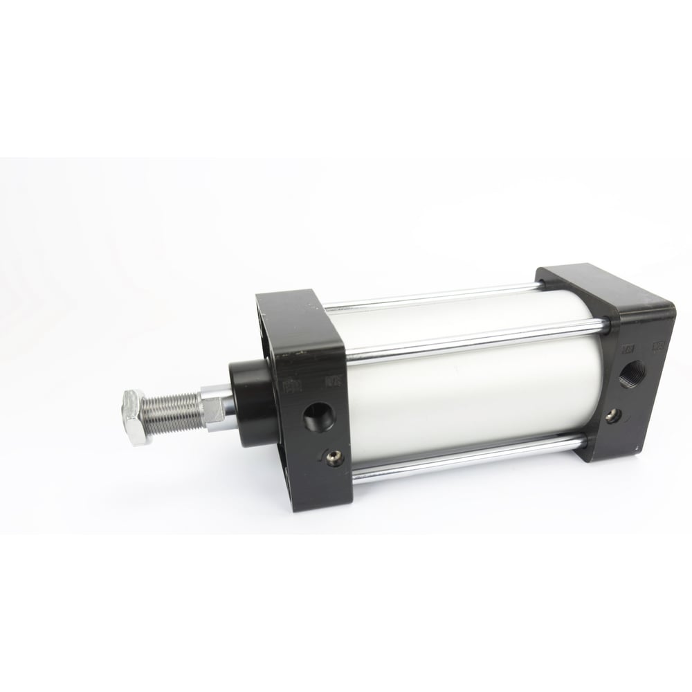 Пневмоцилиндр Промышленные комплексные линии SC32x1098, двустороннего действия, без цапфы, стандартная длина шпилек (R0), внешняя резьба M10x1.25, шток хромированная углеродистая сталь, шпильки оцинкованные () SC-32-1098-N-02-A-R0-E-M10x1.25