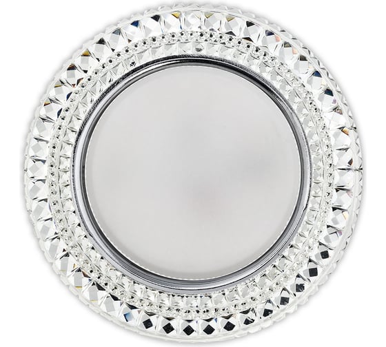 Изображение товара Встраиваемый светильник Smartbuy под лампу GX53 с LED подсветкой прозрачный SBL-06CL5-GX53