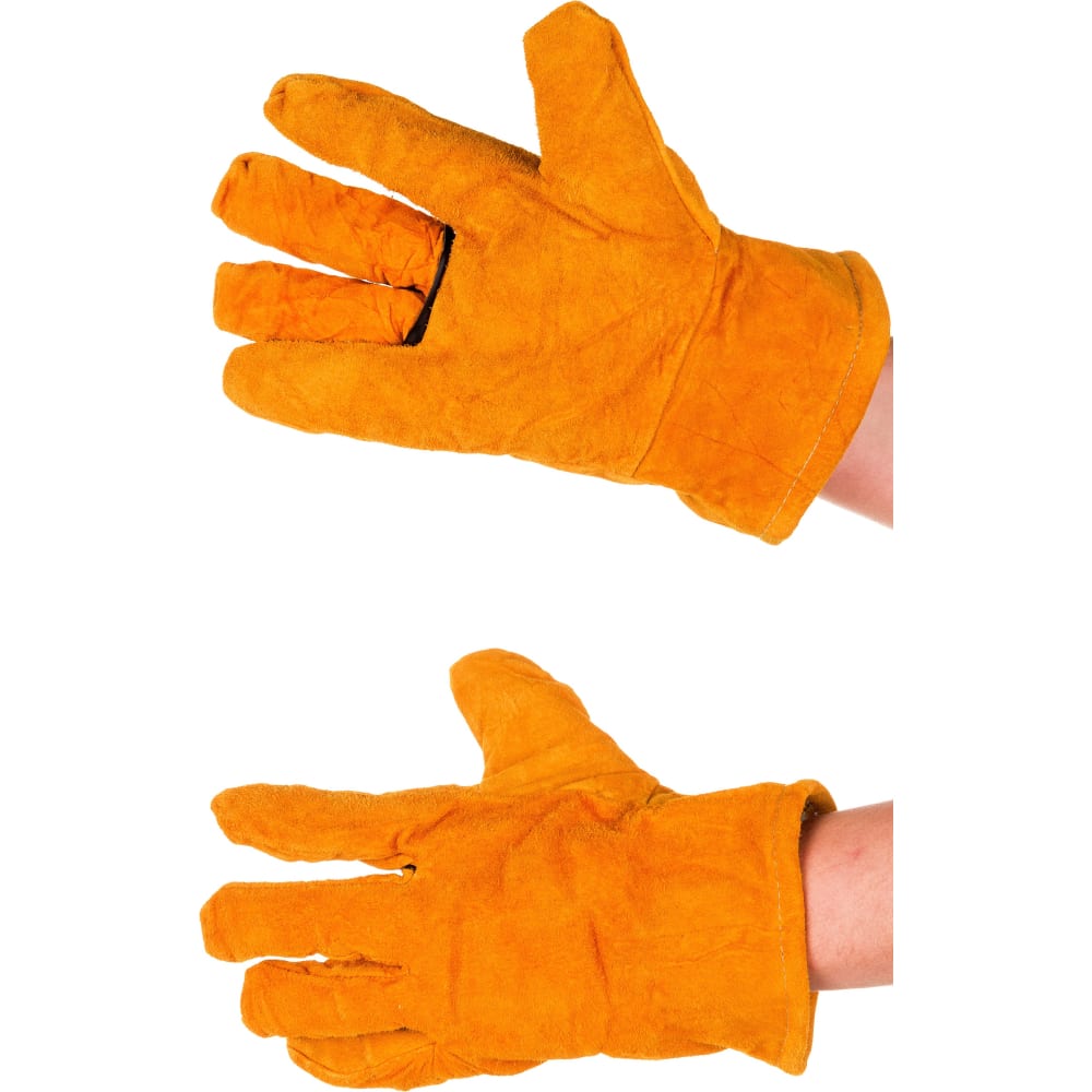 Утепленные спилковые перчатки РемоКолор спилковые комбинированные перчатки ремоколор