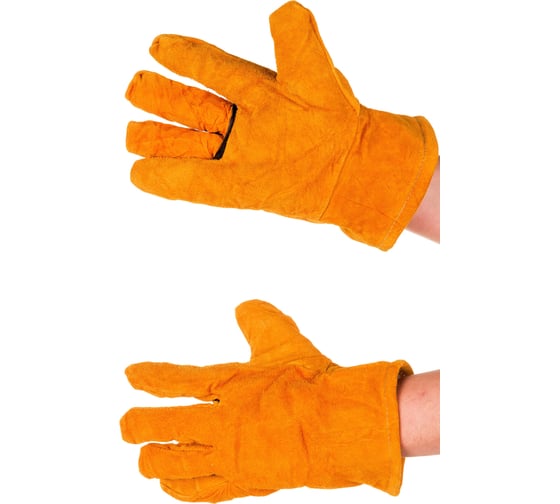 Изображение товара Спилковые утепленные искусственным мехом перчатки РемоКолор 24-2-119