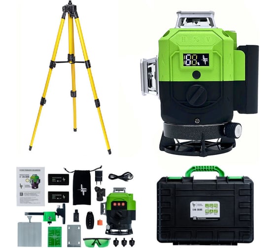 Изображение товара Профессиональный лазерный уровень LT L16-360S + штатив 1.6 м L16-360S/1.6м