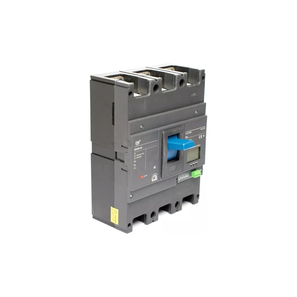 Изображение товара Автоматический выключатель ESQ BA88-44/1250H 3P (F) E6 500-1250А 70кА 400 AC 14.02.03.000147 Изображение товара Автоматический выключатель ESQ BA88-44/1250H 3P (F) E6 500-1250А 70кА 400 AC 14.02.03.000147
