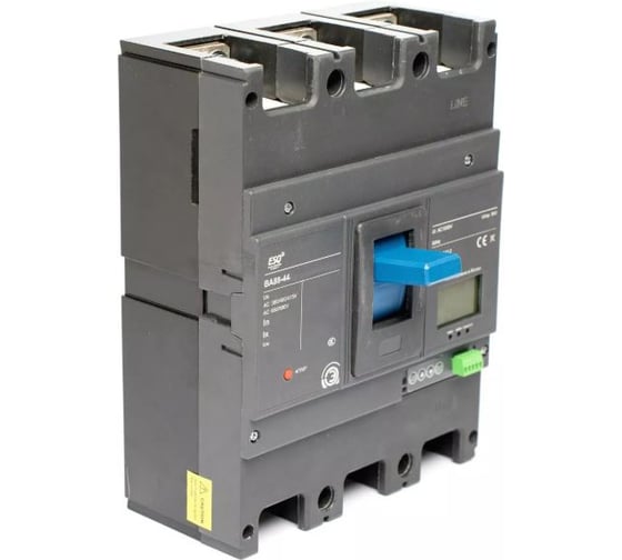 Изображение товара Автоматический выключатель ESQ BA88-44/1250H 3P (F) E6 400-1000А 70кА 400 AC 14.02.03.000231
