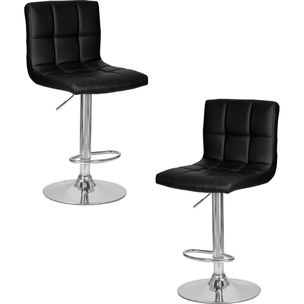 Стул барный DOBRIN набор 2 шт CANDY (черный) LM-5006-N_CH-M_EL-black