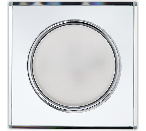 Изображение товара Встраиваемый светильник Smartbuy под лампу GX53 зеркальный/серебро SBL-14SL-GX53