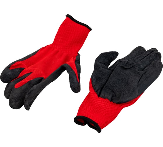 Изображение товара Нейлоновые перчатки с покрытием из вспененного каучука РемоКолор 13 класс вязки 24-2-131