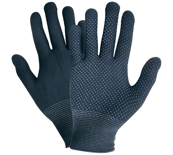 Изображение товара Нейлоновые перчатки с ПВХ РемоКолор размер 7-9 24-2-006