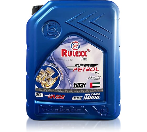 Изображение товара Моторное масло rulexx синтетика 5W40 20 литров RU540-20