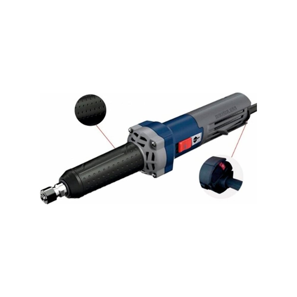 Прямая шлифовальная машина ПОЛИДЭК 1050W ПП4-1050-2600БЩ