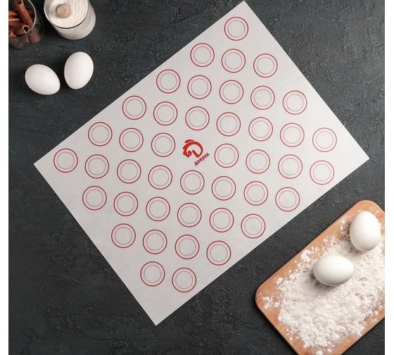 Изображение товара Армированный коврик Доляна Макарон 40х30 см 2957158