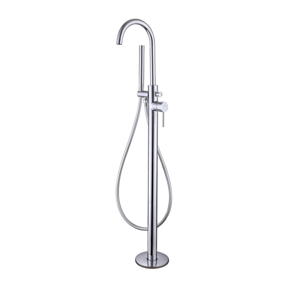 Смеситель ABBER Wasser Kreis AF8115N напольный для ванны, хром - 2