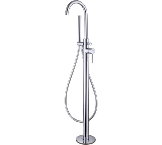 Изображение товара Смеситель ABBER Wasser Kreis напольный для ванны, хром AF8115N