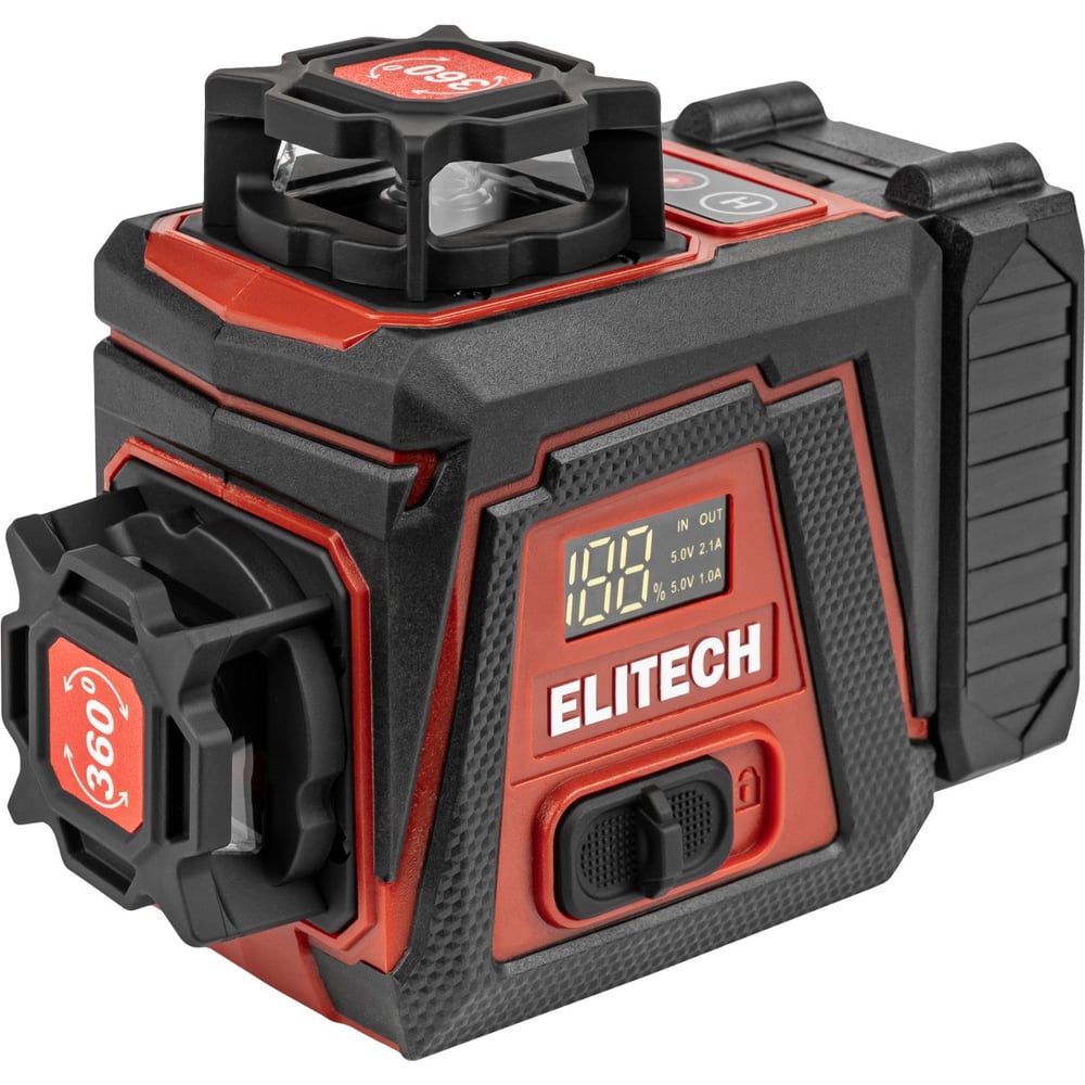Изображение товара Нивелир лазерный Elitech ЛН 360-3-ЗЕЛ (25м,гор.1х360°/верт.2х360° + штатив) 214929 Изображение товара Нивелир лазерный Elitech ЛН 360-3-ЗЕЛ (25м,гор.1х360°/верт.2х360° + штатив) 214929