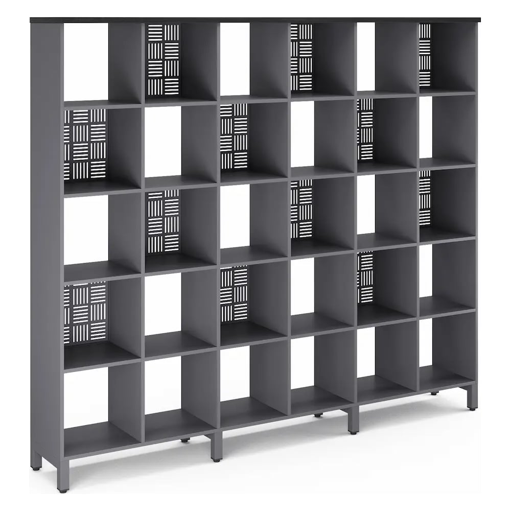 Стеллажная система SQ-5X6 graphite/wood Kobor 221559