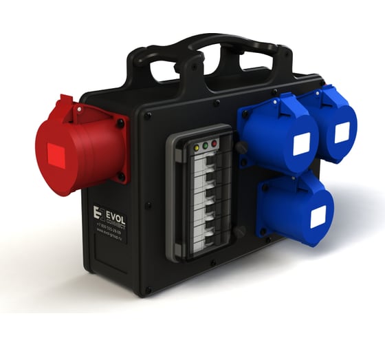 Изображение товара Переносной щит с розетками EVOL MINIPIG 0254-060-489-1