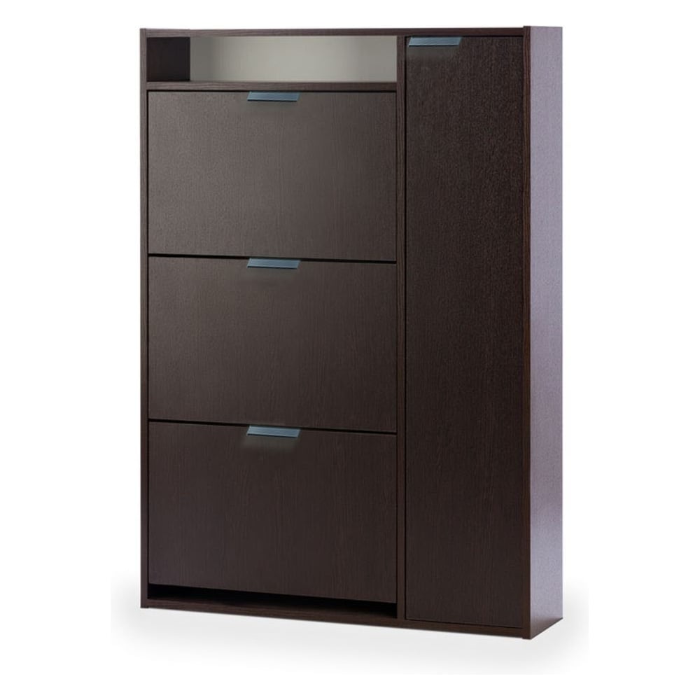 Изображение товара Обувница Венталл Арт ШК-3 венге - вместительная тумба для обуви, современные материалы и стильный д