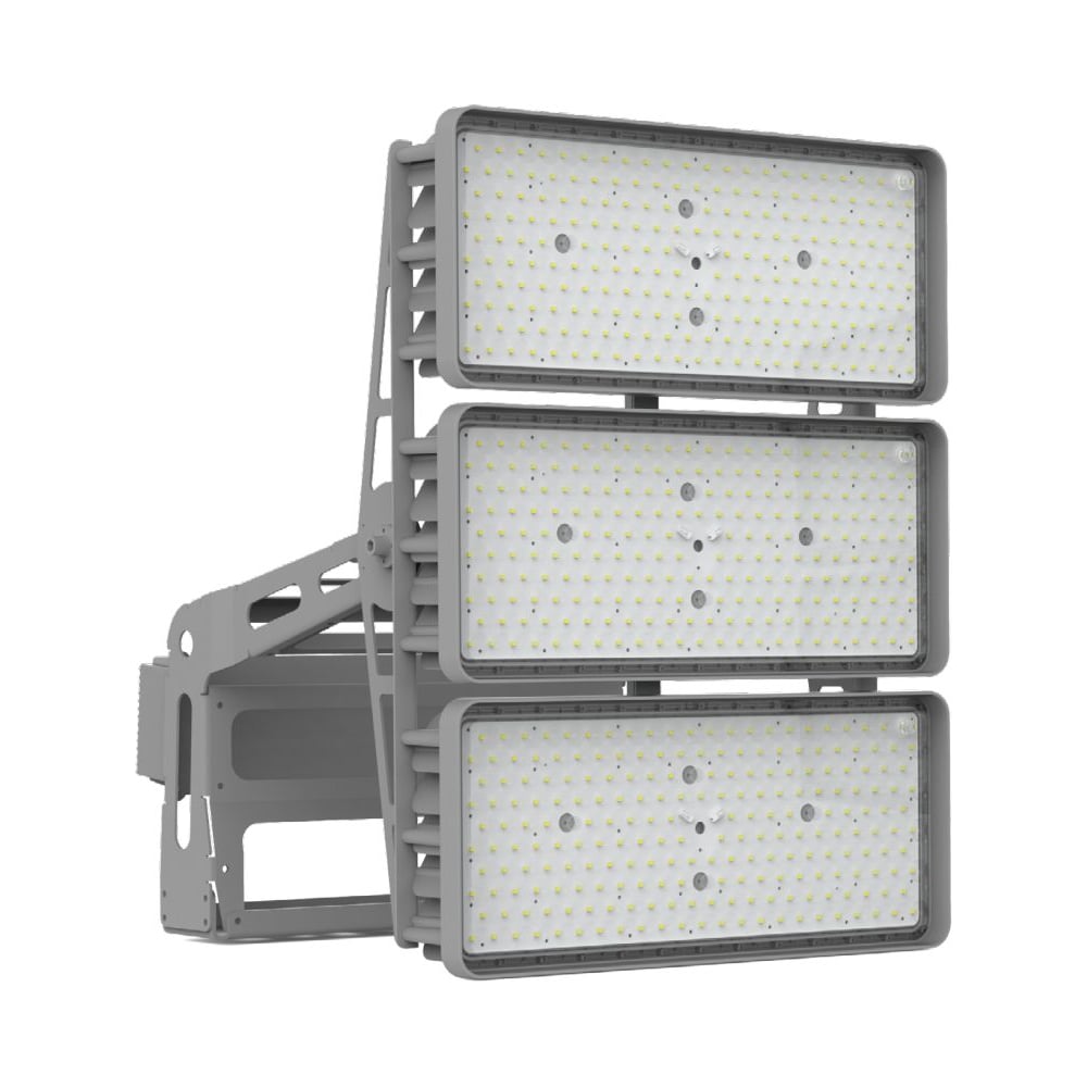 Светодиодный прожектор VARTON Ultrix 1500 Вт 30 5700 K RAL7045 серый муар Sport TV V1-P2-713X1-04L02-65K5057
